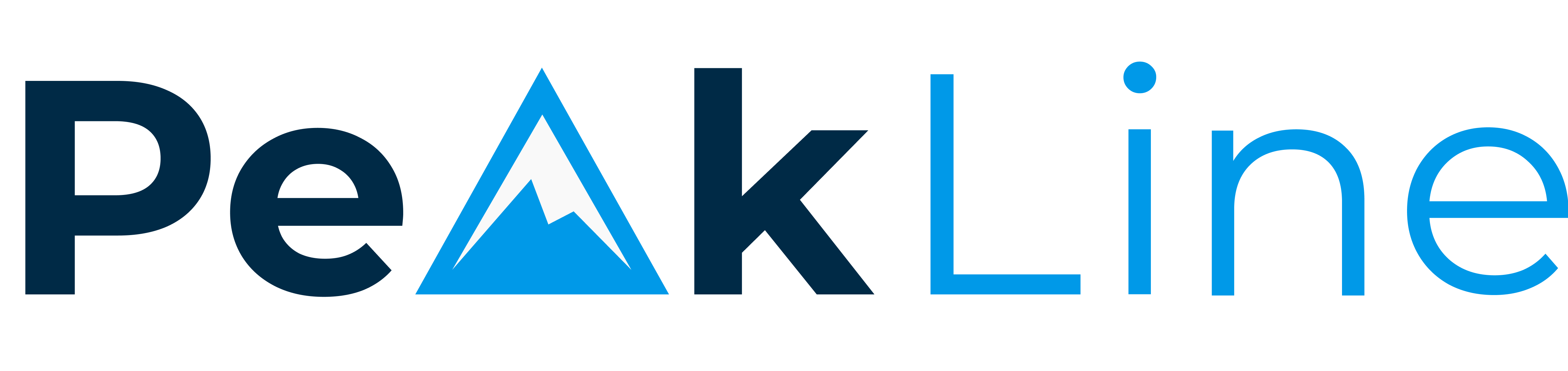 Logotipo Peakline